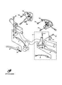 XC125 ﾊﾝﾄﾞﾙｽｲﾂﾁ & ﾚﾊﾞｰ