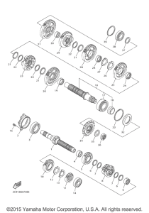 YZF-R1 Трансмиссия