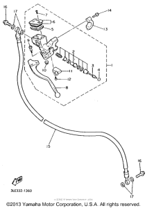 GTS1000AE Главный тормозной цилиндр