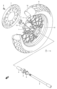 VL800 Transom + tube