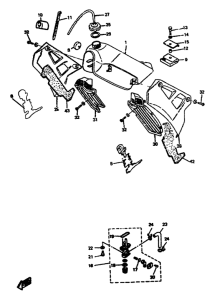 DT50R Reservoir carburant