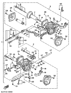 XV535S Карбюратор