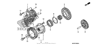 ST1300P (ABS) Муфта стартера