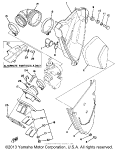IT175F Впускная система