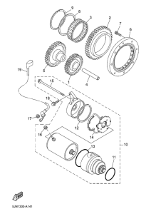 BT1100 Стартер