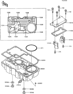 ZG1000 Поддон картера