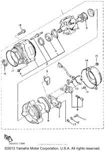 FZR1000U Генератор