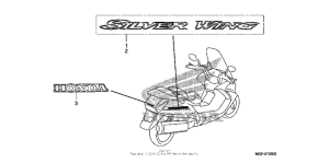 FSC600 (ABS) Emblem + mark
