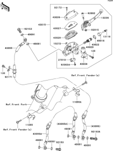 ER650 Главный тормозной цилиндр