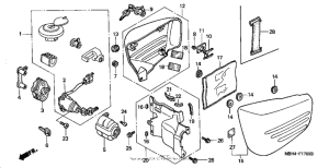 VT1100C3 Боковые обтекатели