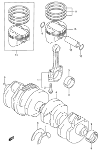RF900 Вал коленчатый