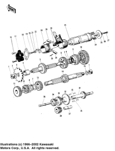 C2 Transmission / change drum