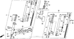 GL1500I Gl1500i front fork 95