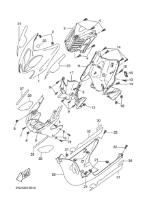 YQ50L Ветровое стекло