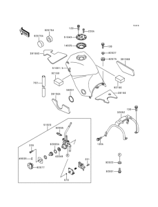 KLE500 Fuel tank(1 / 2)