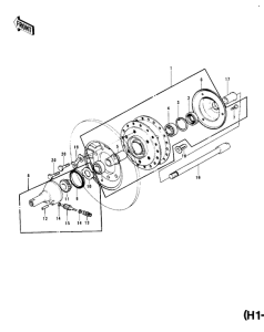  Передняя втулка