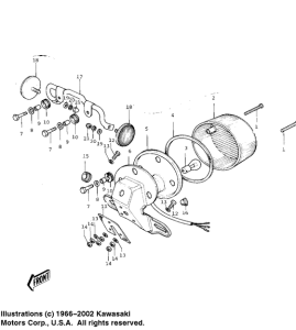  Taillight unit ass`y