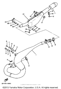 IT250K Выхлопная система