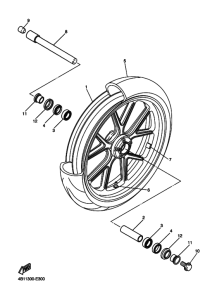 YZF-R1S Transom + tube