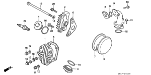 C50 Крышка головки цилиндров