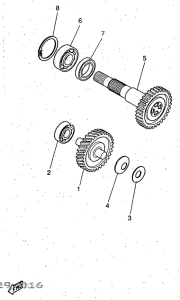 YQ50 Трансмиссия