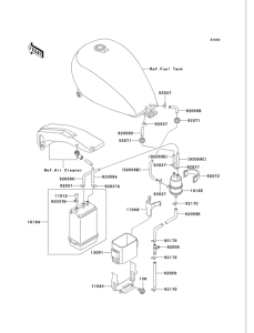 VN750 Топливная система