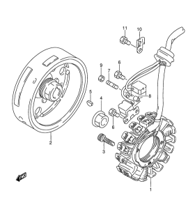DR350 Зажигание