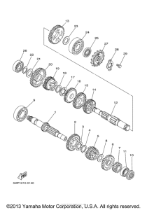 TTR225SC Трансмиссия