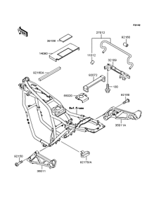 ZR400 Короб для АКБ