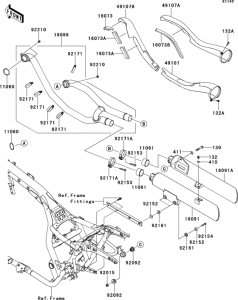 VN1700 Глушитель