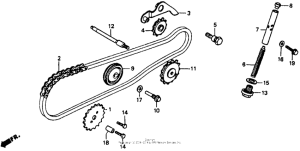 CT70 Цепь ГРМ
