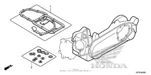 CHF50 Комплект прокладок