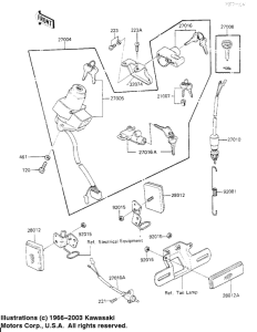 KZ700 Замок зажикания