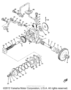 YAS1C Масляный насос