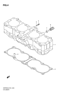 GSF650 (ABS) Цилиндр