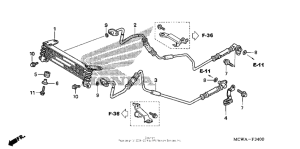 VFR800 Масляный картер