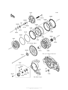 VN1700 Сцепление