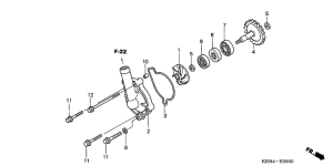 Водяная помпа