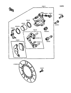 EL250 Передние тормоза