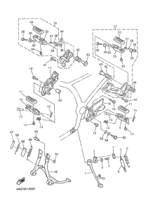 XJ900S Stand. footrest