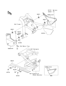 ZR1200 Боковые обтекатели