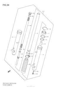  Front Damper (Dr-Z125L3 E28)