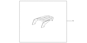 VT750C2 Rear carrier