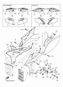  Крышка боковая & oil tank