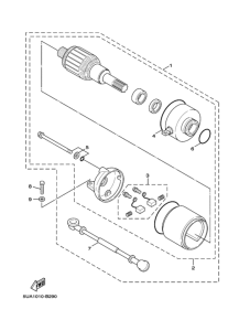 XC125 ｽﾀｰﾃｲﾝｸﾞﾓｰﾀ