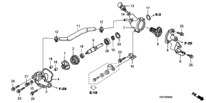 FES150 Водяная помпа