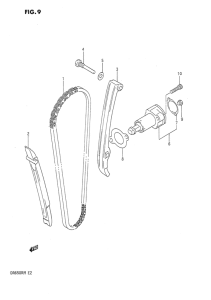 DR650 Держатель направляющей