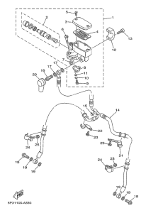 XV17PCR Главный тормозной цилиндр