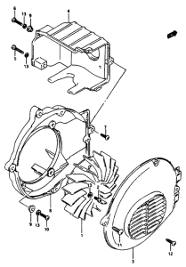 AP50 Вентилятор охлаждения
