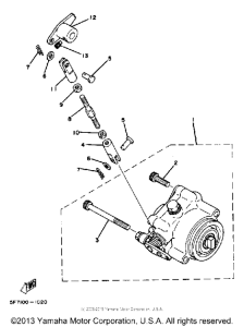 TZ250J Регулятор,вед .звезда